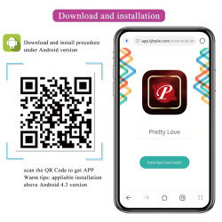 PRETTY LOVE - JEFFERSON APP-GESTEUERTER ANALSTECKER LILA – Produktansicht 10