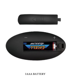 MR PLAY - LEISTUNGSSTARKER VIBRATOR MIT FERNBEDIENUNG, ANALSTECKER, SCHWARZ – D-238730 – Produktansicht 8
