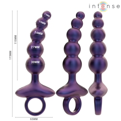 INTENSE - TITO VIBRIERENDER ANALSTECKER MODELL 3 MIT FERNBEDIENUNG – Produktansicht 3