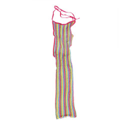 SUBBLIME - 952341 REGENBOGEN-NETZ-KLEID EINE GRÖSSE – Produktansicht 7