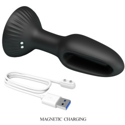 PRETTY LOVE - HUBERT ANAL PLUG MIT 7 VIBRATIONSMODI – Produktansicht 7