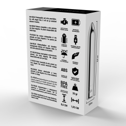 BLACK&SILVER - KAILAN 2 SILBER VIBRIERENDE MAGNETKUGEL – Produktansicht 6