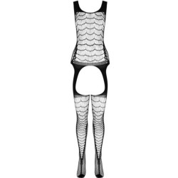 PASSION - BS 104 BODYSTOCKING SCHWARZ EINE GRÖSSE – Produktansicht 3