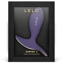 LELO - SURFER 2 UNISEX ANALVIBRATIONSPLUG CYBER PURPLE – Produktansicht 3