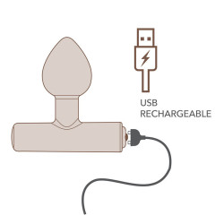 ROCKS-OFF - WIEDERAUFLADBARER MINI-ZAUBERSTAB MIT 16 FUNKTIONEN, PFINGSTROSENROSA – NEGRO, VIOLETA – Produktansicht 11