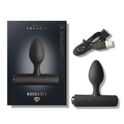 ROCKS-OFF - WIEDERAUFLADBARER MINI-ZAUBERSTAB MIT 16 FUNKTIONEN, PFINGSTROSENROSA – NEGRO, VIOLETA – 2 – Produktansicht 8