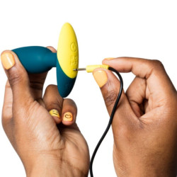 ROMP - BASS PLUG ANALVIBRATOR 10 CM GRÜN – Produktansicht 7