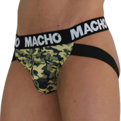 MACHO - MX28MV JOCK MILITARY GREEN S – Produktansicht 2