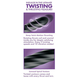 ANAL FANTASY ELITE - TWIST ECSTASY WIEDERAUFLADBARER ROTIERENDER ANALSTIMULATOR – Produktansicht 4