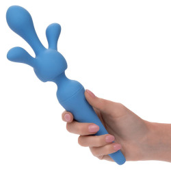 CALEXOTICS - COUTURE KIT VIBRATORSTAB 10 VIBRATIONEN BLAU – Produktansicht 7