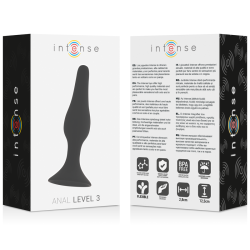INTENSE - ANAL STUFE 3 12,5CM SCHWARZ – Produktansicht 4