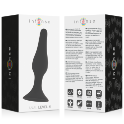 INTENSE - ANAL STUFE 4 15,5 CM SCHWARZ – Produktansicht 4