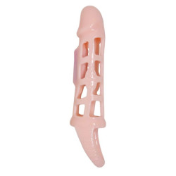 PRETTY LOVE - HARRISON PENIS EXTENDER COVER MIT VIBRATION UND RIEMEN 13.5 CM – Produktansicht 2