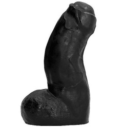 ALL BLACK - REALISTISCHER DONG SCHWARZ 17 CM – Produktansicht 2