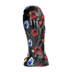 ALL BLACK - DONG 22 CM BREITER ZEHE – Produktansicht 3