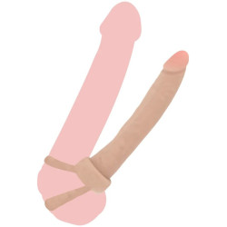 GET REAL - DOUBLE TROUBLE SILIKON-ANALPENETRATOR 16 CM – Produktansicht 2