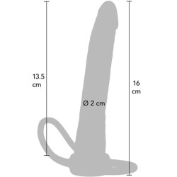GET REAL - DOUBLE TROUBLE SILIKON-ANALPENETRATOR 16 CM – Produktansicht 3
