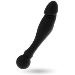 BLACK&SILVER - KARL G-PUNKT-STIMULIERENDER DILDO 18 CM – Produktansicht 2