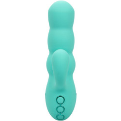 CALEXOTICS - DEL MAR DIVA VIBRATOR RABBIR AQUA GRÜN VON CALIFORNIA DREAMING – Produktansicht 2