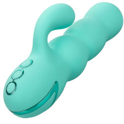 CALEXOTICS - DEL MAR DIVA VIBRATOR RABBIR AQUA GRÜN VON CALIFORNIA DREAMING – Produktansicht 5