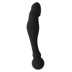 BLACK&SILVER - KARL G-PUNKT-STIMULIERENDER DILDO 18 CM – Produktansicht 3