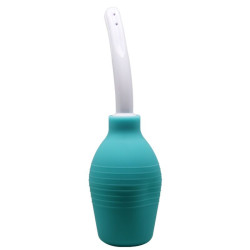 MR PLAY - ANAL-BIRNE-BLAUE GUMMI-DUSCHE – Produktansicht 2