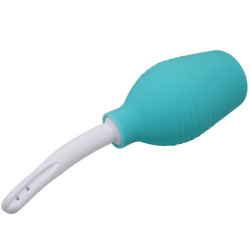 MR PLAY - ANAL-BIRNE-BLAUE GUMMI-DUSCHE – Produktansicht 3