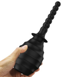 MR PLAY - LEISTUNGSSTARKER VIBRATOR MIT FERNBEDIENUNG, ANALSTECKER, SCHWARZ – D-238784 – Produktansicht 4