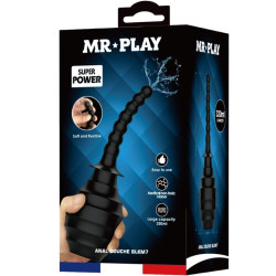 MR PLAY - LEISTUNGSSTARKER VIBRATOR MIT FERNBEDIENUNG, ANALSTECKER, SCHWARZ – D-238784 – Produktansicht 7