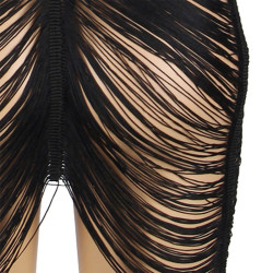 SUBBLIME - 954222 TRÄGERKLEID + STRING SCHWARZ S/M – Produktansicht 5