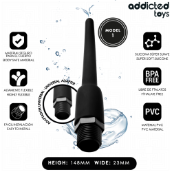 ADDICTED TOYS - ANAL CLEANER MIT UNIVERSALADAPTER MODELL 1 – Produktansicht 2
