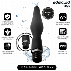 ADDICTED TOYS - ANAL CLEANER MIT UNIVERSALADAPTER MODELL 2 – Produktansicht 2