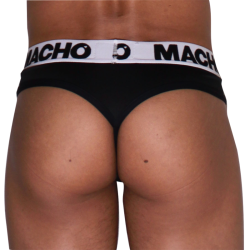 MACHO - MTG002 SCHWARZ/SCHWARZER STRING – Produktansicht 3