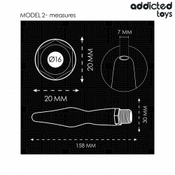 ADDICTED TOYS - ANAL CLEANER MIT UNIVERSALADAPTER MODELL 2 – Produktansicht 5