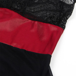 SUBBLIME - 954420 BONDAGE-KLEID AUS SPITZE SCHWARZ S/M – Produktansicht 8