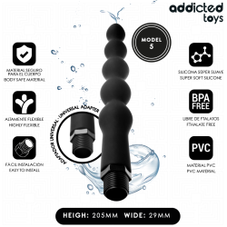 ADDICTED TOYS - ANAL CLEANER MIT UNIVERSALADAPTER MODELL 5 – Produktansicht 2