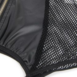 SUBBLIME - 954451 SEXY MESH KLEID LEDER SCHWARZ L/XL – Produktansicht 8