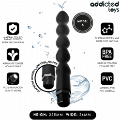 ADDICTED TOYS - ANAL CLEANER MIT UNIVERSALADAPTER MODELL 6 – Produktansicht 2