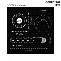 ADDICTED TOYS - ANAL CLEANER MIT UNIVERSALADAPTER MODELL 6 – Produktansicht 5