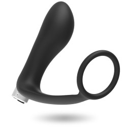 ADDICTED TOYS - PROSTATISCHER VIBRATOR WIEDERAUFLADBAR. MODELL 1 - SCHWARZ – Produktansicht 2