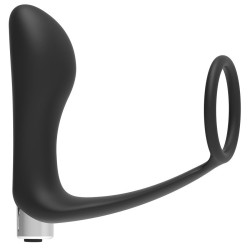 ADDICTED TOYS - PROSTATISCHER VIBRATOR WIEDERAUFLADBAR. MODELL 1 - SCHWARZ – Produktansicht 3