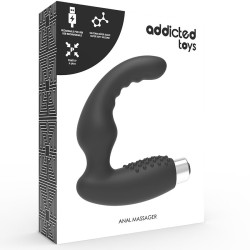 ADDICTED TOYS - PROSTATIC VIBRATOR WIEDERAUFLADBARES MODELL 2 - SCHWARZ – Produktansicht 5