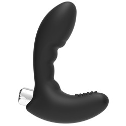 ADDICTED TOYS - PROSTATISCHER VIBRATOR WIEDERAUFLADBAR. MODELL 4 - SCHWARZ – Produktansicht 3