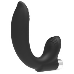 ADDICTED TOYS - PROSTATISCHER VIBRATOR WIEDERAUFLADBAR. MODELL 7 - SCHWARZ – Produktansicht 3
