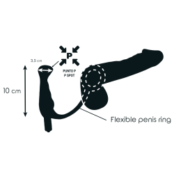 ADDICTED TOYS - VIBRATOR PROST TICO SCHWARZ 10 CM – Produktansicht 4