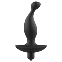 ADDICTED TOYS - ANALMASSAGER MIT SCHWARZER VIBRATIONMODELL 1 – Produktansicht 2