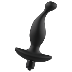 ADDICTED TOYS - ANALMASSAGER MIT SCHWARZER VIBRATIONMODELL 1 – Produktansicht 3