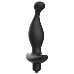 ADDICTED TOYS - ANALMASSAGER MIT SCHWARZER VIBRATIONMODELL 1 – Produktansicht 4