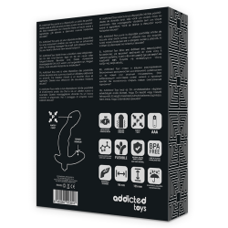 ADDICTED TOYS - ANALSTIMULATOR PROSTATA REALISTISCHER P-SPOT-VIBE AUS SILIKON – Produktansicht 7