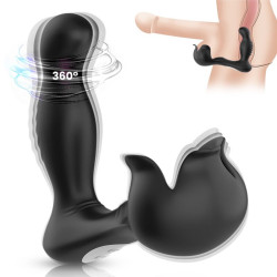 ARMONY - SURROUND VIBRATOR ANAL & STIMULATOR HODEN FERNBEDIENUNG SCHWARZ – Produktansicht 2